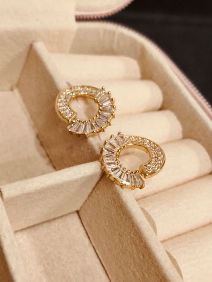 Biha anti-tarnish stud earrings