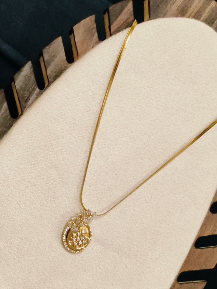 Niyana anti-tarnish pendant chain