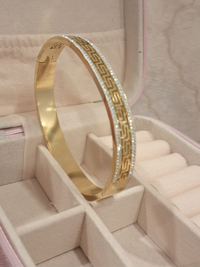 Pierre anti-tarnish bracelet - free size