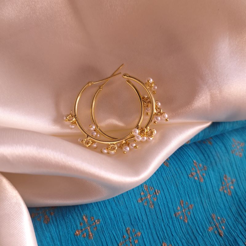 Erika Golden hoops