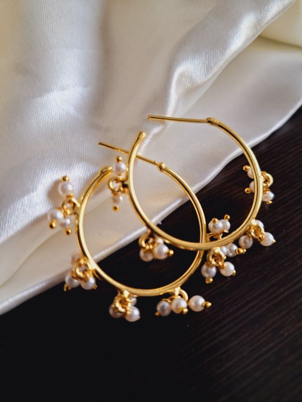 Erika Golden hoops