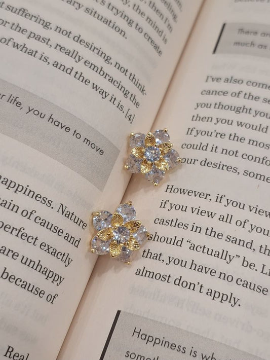 Gina anti-tarnish stud earrings