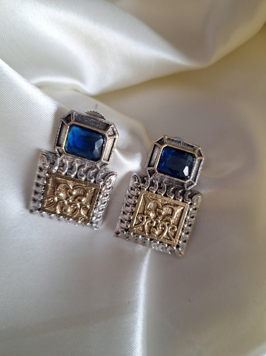 Ibadat Studs Blue