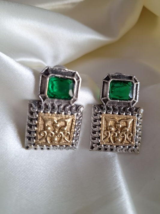 Ibadat Studs Green