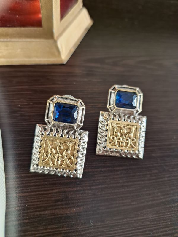 Ibadat Studs Blue