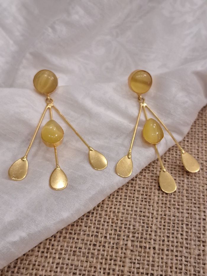 Insiya Yellow earrings
