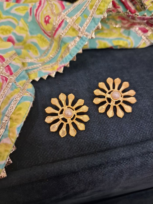 Rehaam floral studs earrings