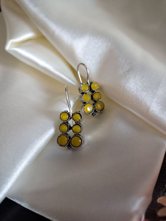 Reeva Hook earrings Yellow