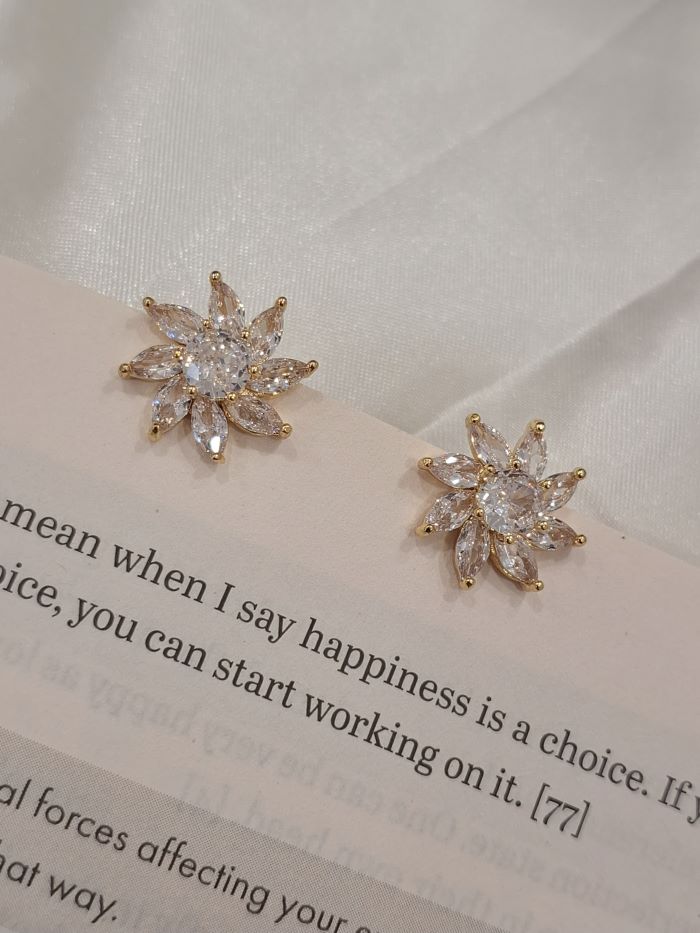 Riri anti-tarnish stud earrings