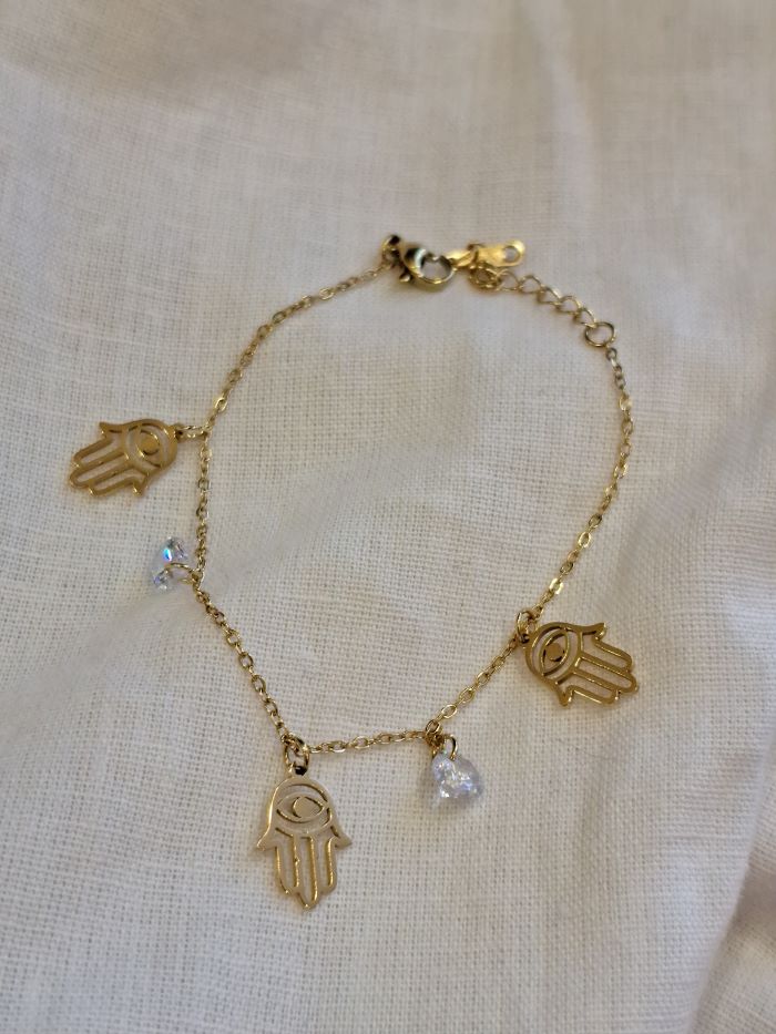 Alina anti-tarnish chain bracelet