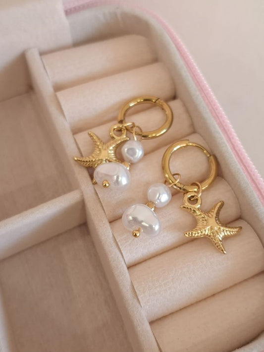 Anagha anti-tarnish huggie hoop earrings