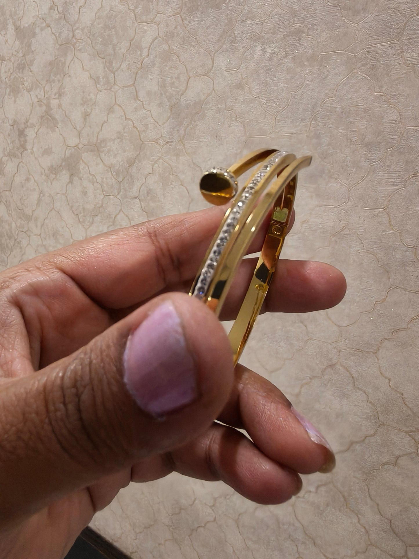 Anishi anti-tarnish bracelets-free size