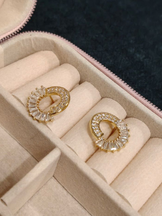 Biha anti-tarnish stud earrings