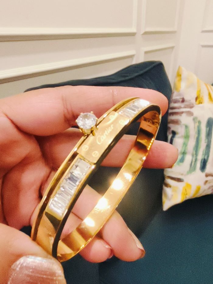 Brigette anti-tarnish bracelet(free size)