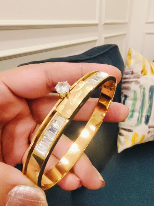 Brigette anti-tarnish bracelet(free size)