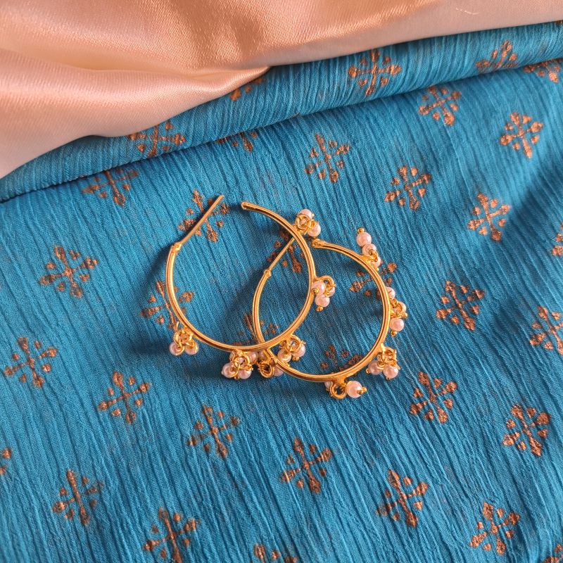 Erika Golden hoops