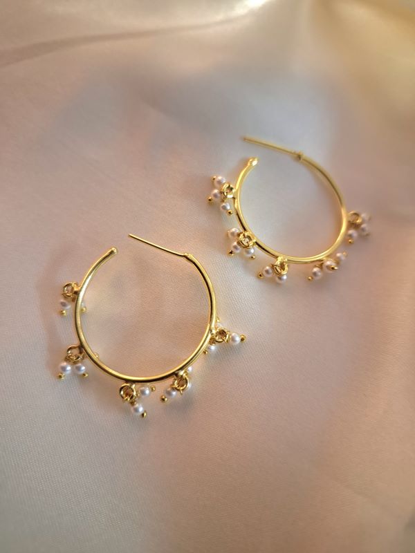 Erika Golden hoops