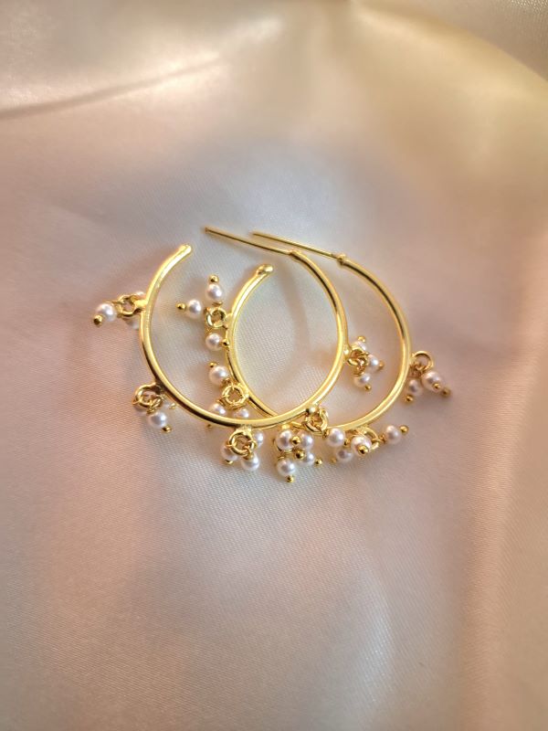 Erika Golden hoops
