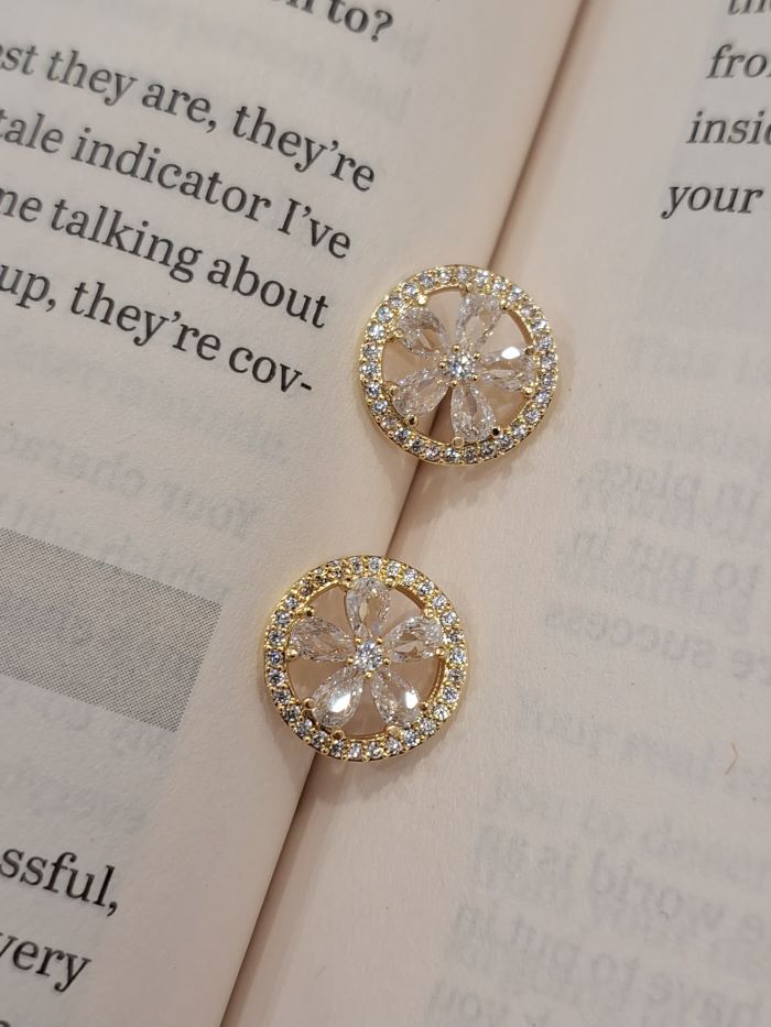 Joovie anti-tarnish stud earrings