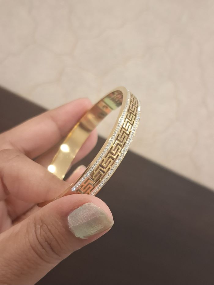 Pierre anti-tarnish bracelet - free size