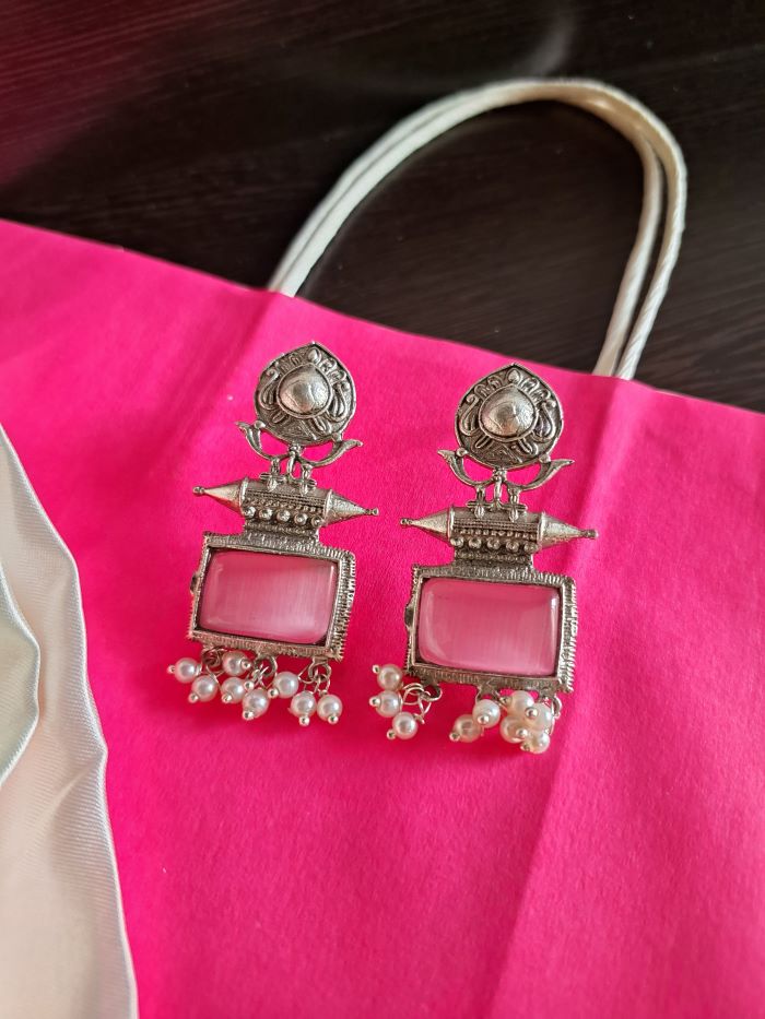 Sampada Blush Pink Studs earrings