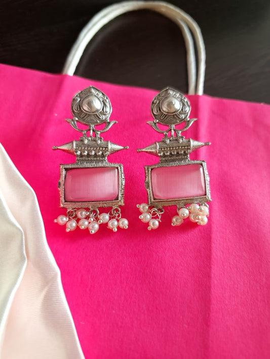 Sampada Blush Pink Studs earrings