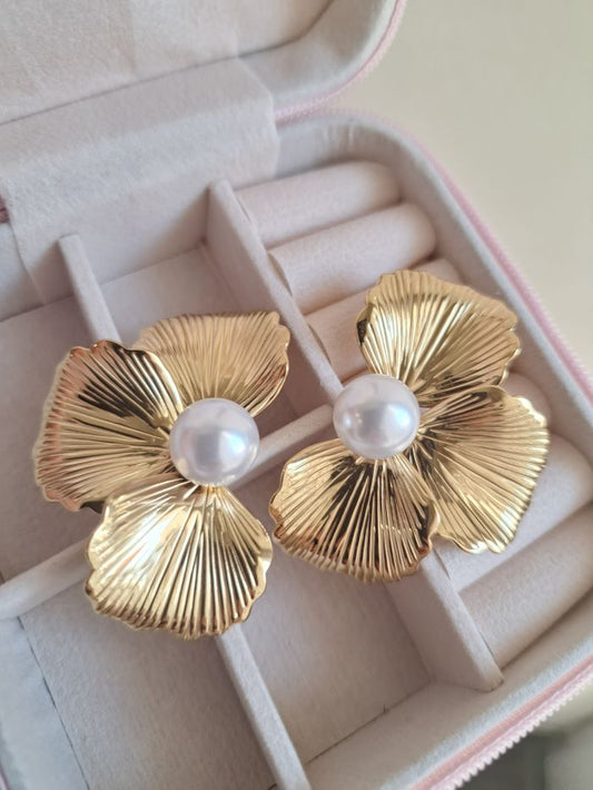 Zanya anti-tarnish stud earrings